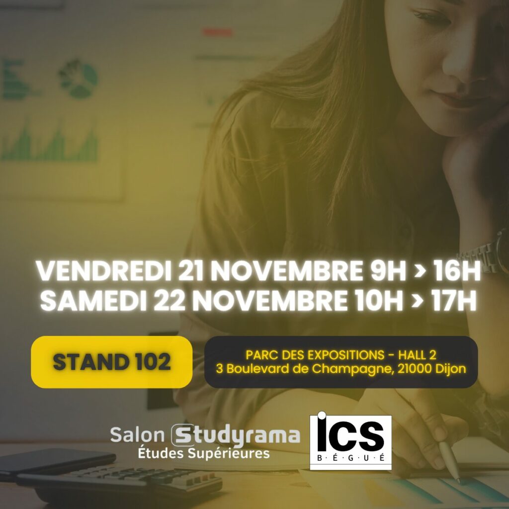 ICS Bégué - Salon Studyrama Dijon 21 et 22/11/25