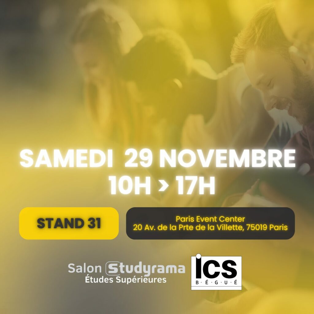 ICS Bégué - Salon Studyrama Alternance et Apprentissage Paris 29/11/25