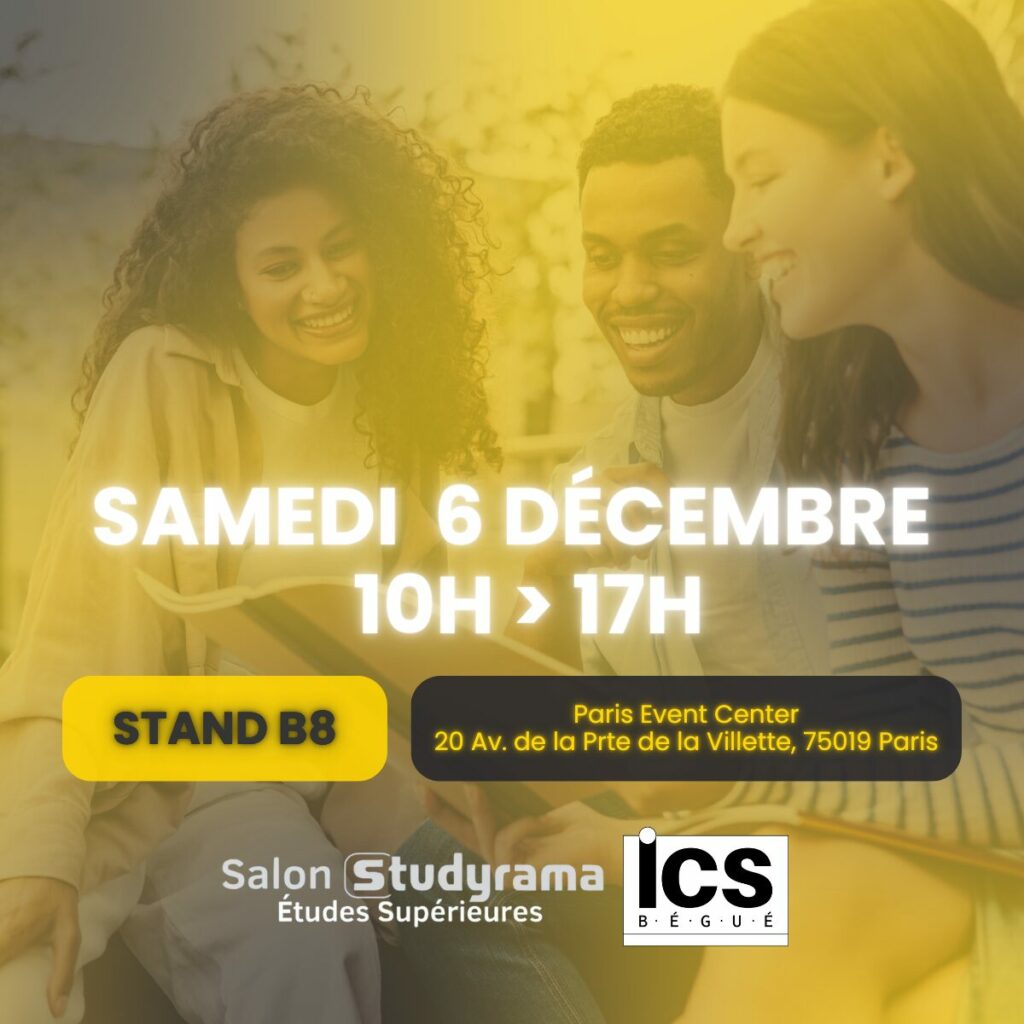 ICS Bégué - Salon Finance Comptabilité Paris 06/01/25