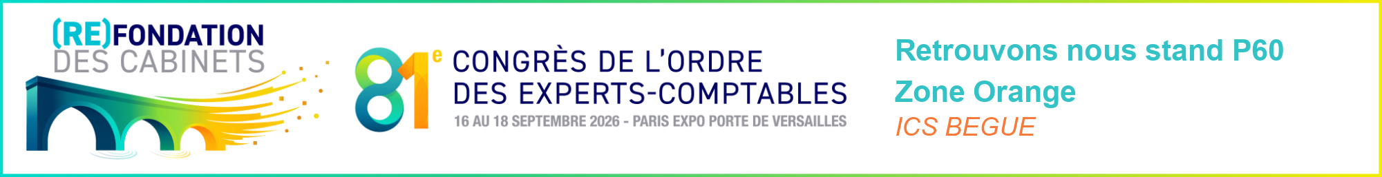 81e édition du congrès de l'ordre des experts comptable à Paris